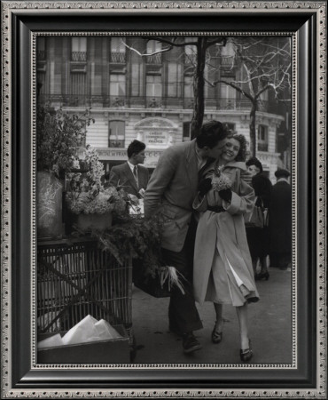 Paris, 1950 Affiche encadrée