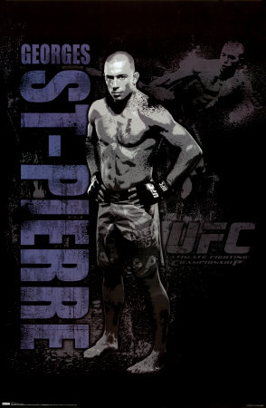 UFC - George St. Pierre Poster