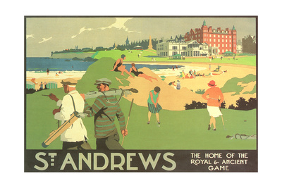 St. Andrews Golf Course Masterprint