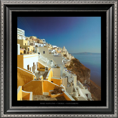 Thira - Santorini Framed Art Print