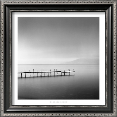 Foggy Morning, Shikotsu Lake, Hokkaido, Japan, 2004 Framed Art Print