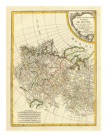 Russia Occidentale, c.1785 Giclee Print