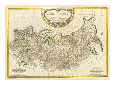 Composite: Russia, c.1785 Giclee Print