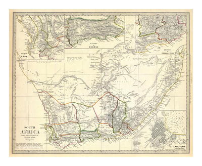 South Africa, c.1834 Giclee Print