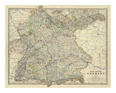 Southwestern Germany, c.1861 Giclee Print