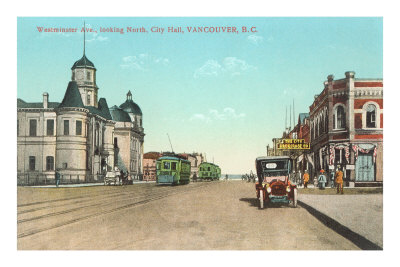 Westminster Avenue, Vancouver, British Columbia Masterprint