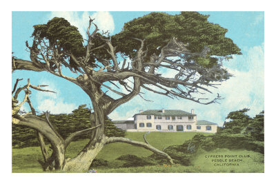 Cypress Point Golf Club, Pebble Beach, California Masterprint