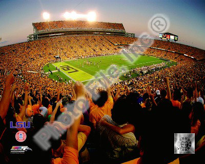 LSU Tigers, Tiger Stadium Poster