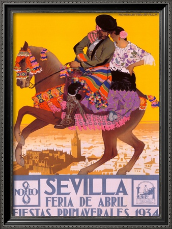 Sevilla Framed Art Print