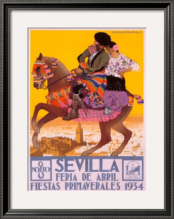 Sevilla Framed Art Print