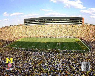 University of Michigan Stadium Desktop Photomint