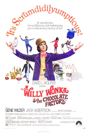Willy Wonka & the Chocolate Factory Masterprint