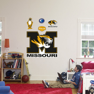 Missouri Tigers Logo Fathead Wall Cling