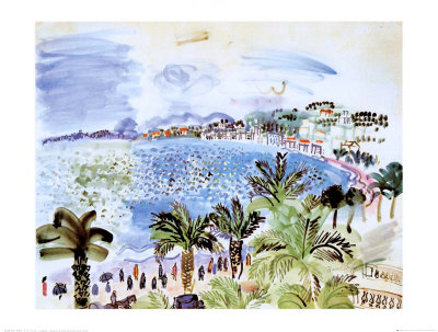 La Promenade des Anglais, c.1928 Art Print