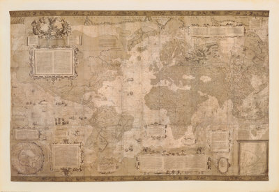 世界地図 アートプリント