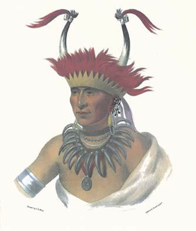 An Otto Half Chief Art Print