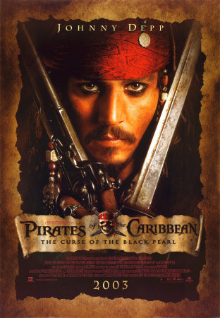 Pirates Of The Caribbean- The Curse Of The Black Pearl Poster