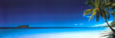 Beach - Morning Door Poster