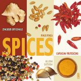 Spice Collage Art Print