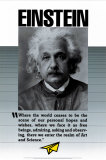 Albert Einstein - Arts / Sciences Poster