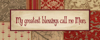 My Greatest Blessings Art Print