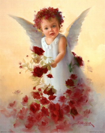 Baby Pictures Print on Baby Angel Vii Print By Joyce Birkenstock   Allposters Co Uk