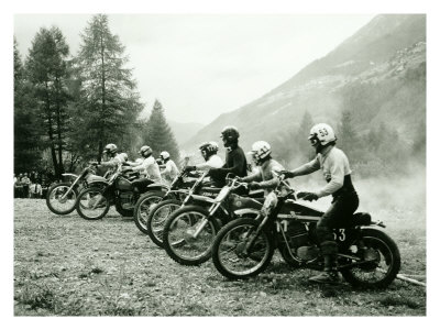 Bultaco Motocross Starting