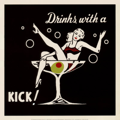 Drinks with a Kick Print at