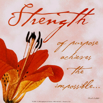 Strength Print by Paula