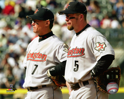 MLB: Craig Biggio & Jeff Bagwell 2002 Photo