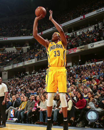 NBA: Myles Turner 2016-17 Action Photo