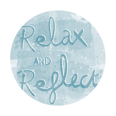 Mantra - Relax Prints by Sasha Blake