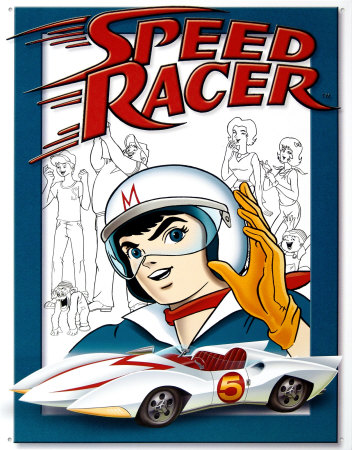 Speed Racer Gang Tin Sign at