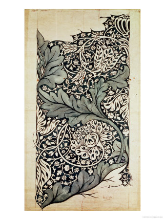 william morris designs. Design for Avon Chintz,