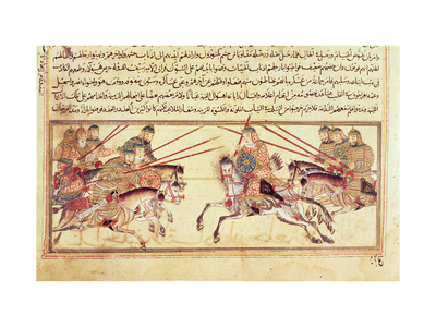 Proclamations Battle-between-mongol-tribes-13th-century-manuscript