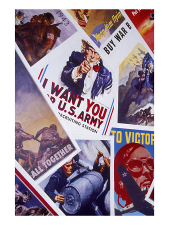 world war 1 propaganda posters usa. WWII Posters Giclee Print by