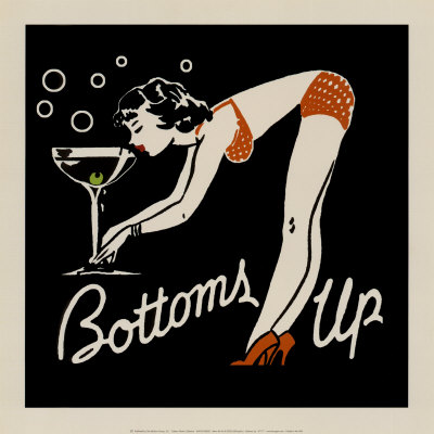 Bottoms Up Poster at