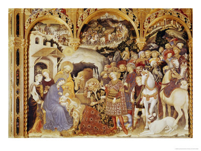 Adoration of the Magi Giclee Print by Gentile Da Fabriano at AllPosters.com