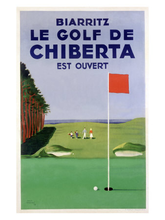 Biarritz Golf Chiberta Giclee Print