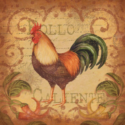 Pollo Caliente II Lámina