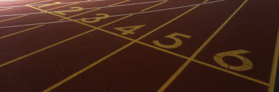 Track, Starting Line Photographic Print by  Panoramic Images