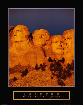 Leaders: Mount Rushmore Prints