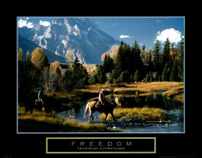 Freedom: Cowboys Prints