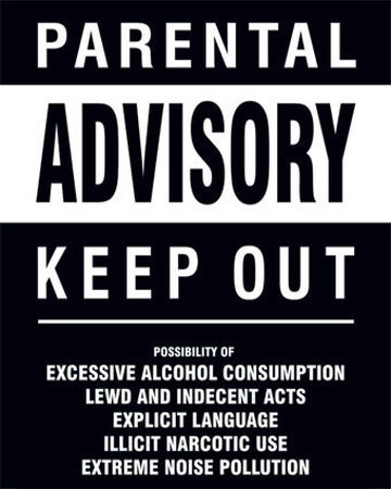 Parental Advisory Mini Poster