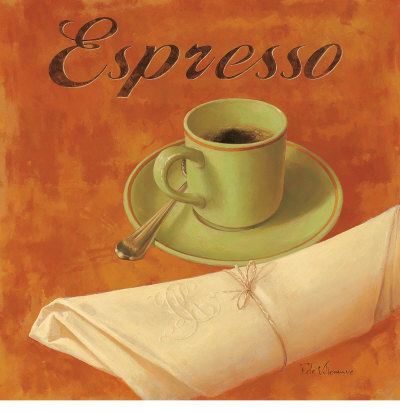 Solo Espresso Reproduction d'art