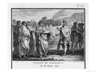 Laelius Popilius, Ambassador
