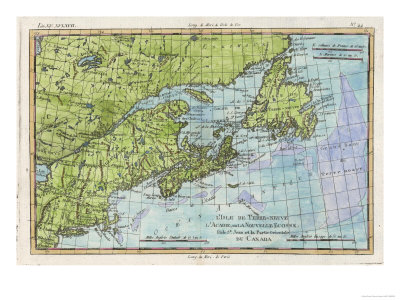 map of the east coast of