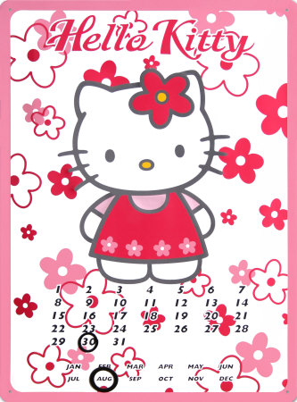  Hello kitty printable calender pages august 2010 - Save Lots Of .. 