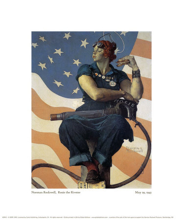 Rosie the Riveter Lámina giclée