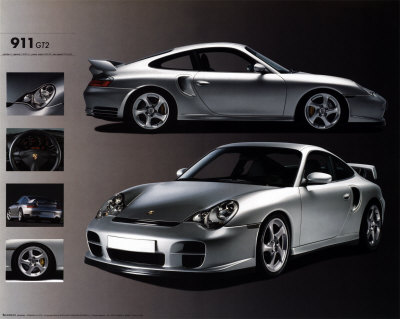Porsche 911 GT2 Poster